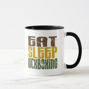 Eat Sleep Kickboxing 1 Mug