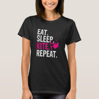 Eat Sleep Kite Repeat - Kitesurf_3 T-Shirt