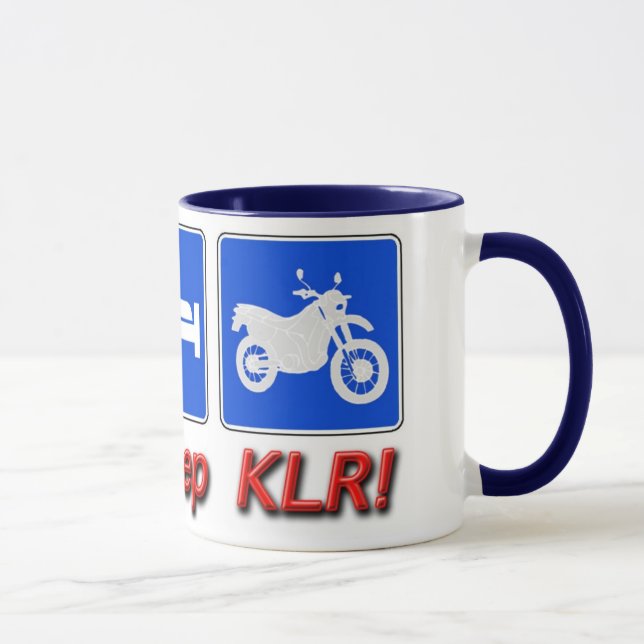 Eat Sleep KLR Mug (Right)