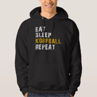 eat sleep Korfball Hoodie
