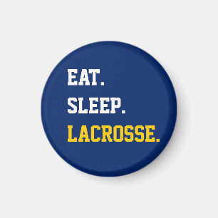 Eat Sleep Lacrosse Magnet