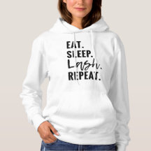 EAT. SLEEP. LASH. REPEAT - hooded sweatshirt