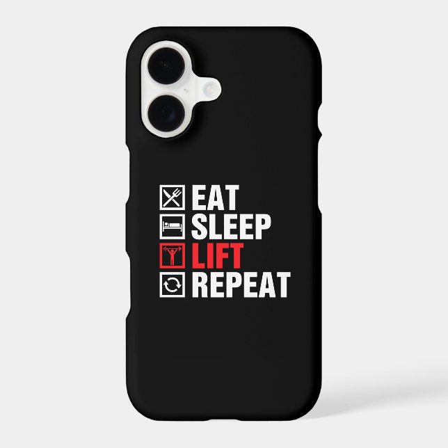 Eat Sleep Lift Repeat (Back)