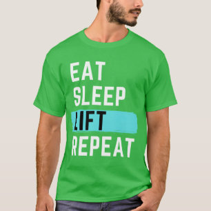 Eat Sleep Lift Repeat boy T-Shirt