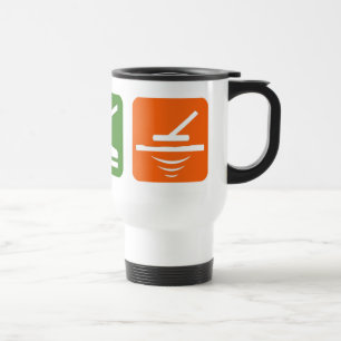 Eat Sleep Metal Detector Travel Mug