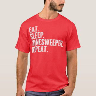 Eat Sleep Minesweeper Repeat T-Shirt