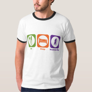 Eat Sleep Mountain Bike T-Shirt