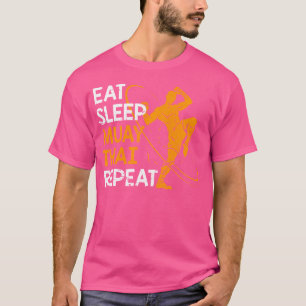Eat Sleep Muay Thai Repeat Muay Thai T-Shirt