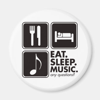 Eat Sleep Music - Black Magnet