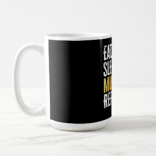 Eat Sleep Musicals Repeat Actor Actress Singer Coffee Mug