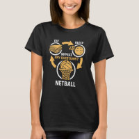 Eat Sleep Netball Repeat - Funny Netball