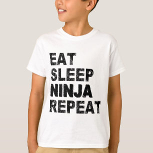 Eat Sleep Ninja Repeat T-Shirt
