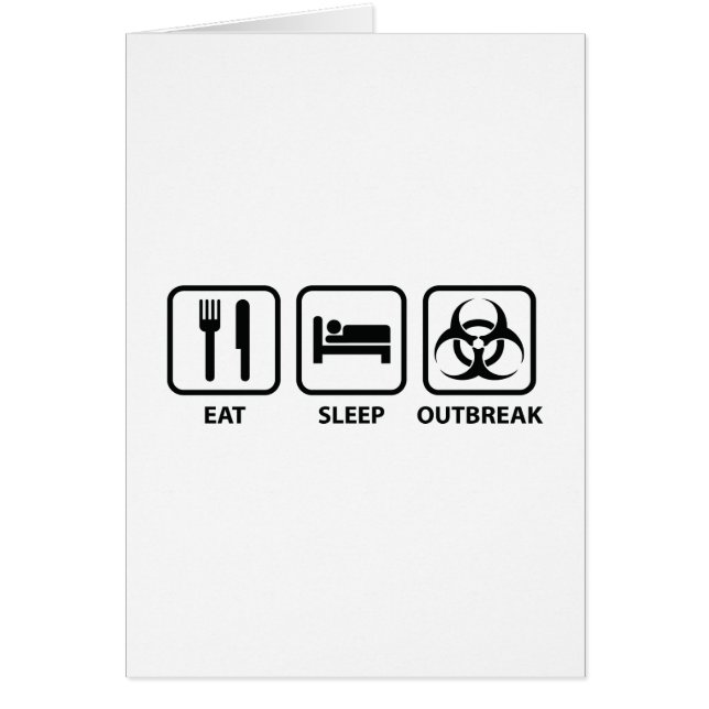 Eat Sleep Outbreak (Front)