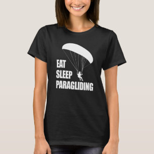 Eat Sleep Paragliding Repeat Men Paraglider Adven T-Shirt