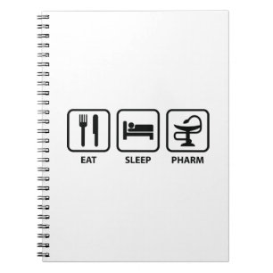 Eat Sleep Pharm Notebook