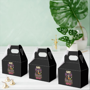 Eat Sleep Pickleball Repeat Pickleball Favour Box