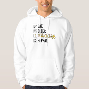 Eat. Sleep. Pina Coladas. Repeat.  Hoodie