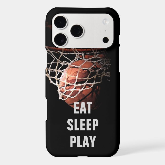 Eat Sleep Play Basketball (Back)
