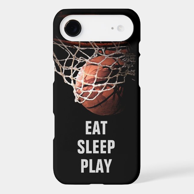 Eat Sleep Play Basketball (Back)