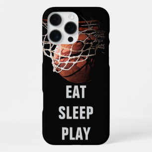 Eat Sleep Play Basketball iPhone 16 Pro Max Case