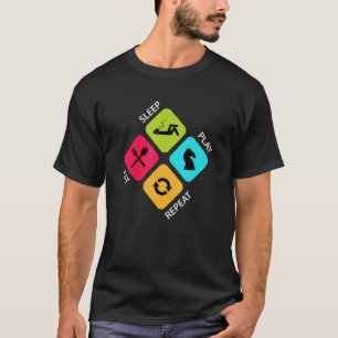 Eat Sleep Play Chess Repeat Classic Chess For Ches T-Shirt