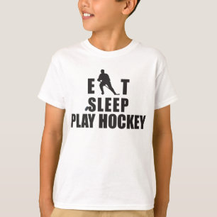 Eat Sleep Play Hockey Kids T-Shirt