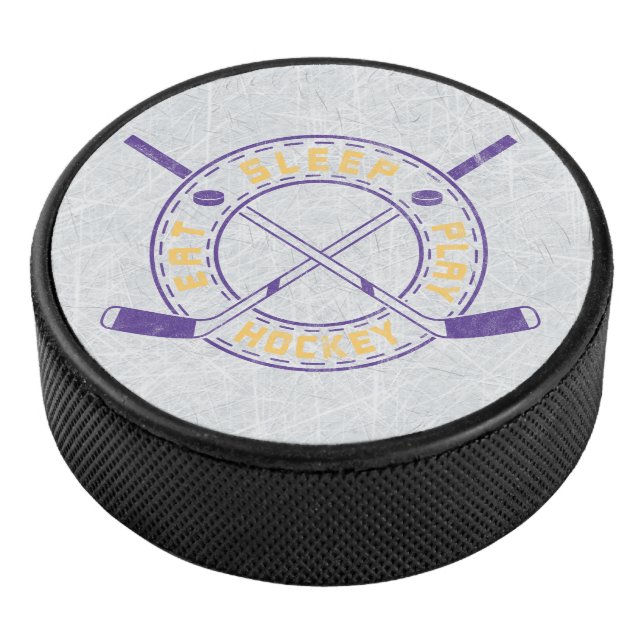 Eat Sleep Play Hockey Puck (3/4)