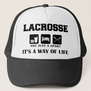 Eat Sleep Play Lacrosse Trucker Hat
