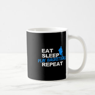 Eat Sleep Play Sketll Repeat Coffee Mug