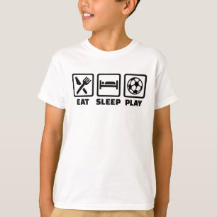 Eat sleep play soccer T-Shirt