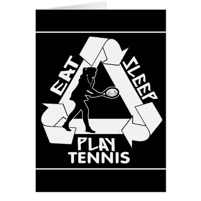 Eat Sleep Play TENNIS - Do It Again (Front)