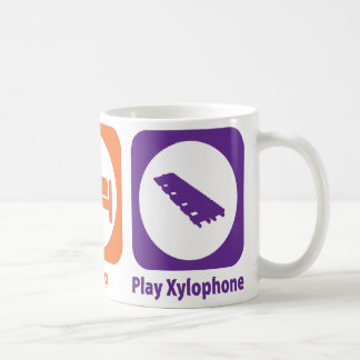 Eat Sleep Play Xylophone Coffee Mug