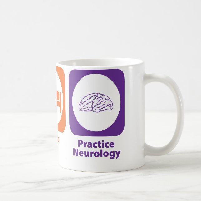 Eat Sleep Practice Neurology Coffee Mug (Right)