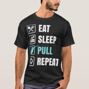 Eat Sleep Pull Repeat Clay Pigeon T-Shirt