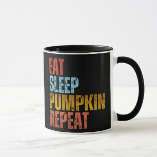 EAT SLEEP PUMPKIN REPEAT MUG