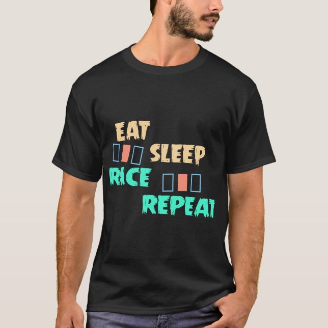 Eat Sleep Race Repeat T-Shirt – Racing Lifestyle (Front)