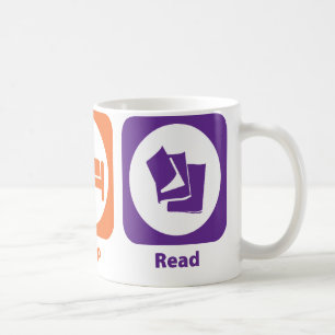 Eat Sleep Read Coffee Mug