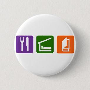 Eat Sleep Reading 2 6 Cm Round Badge