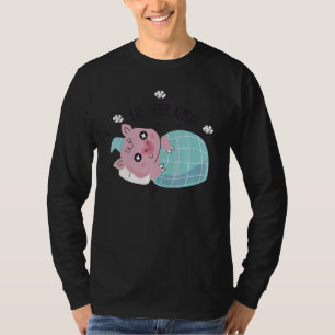 Eat Sleep Repeat Cute Little Piggy In Bed T-Shirt