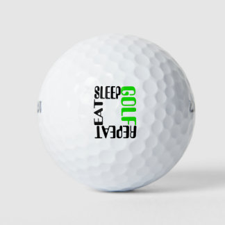 eat sleep repeat golf balls