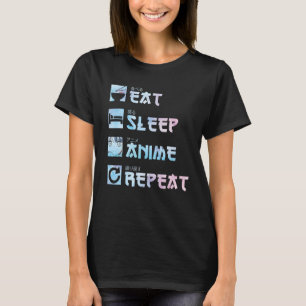 Eat Sleep Repeat Shirt u2013 Watercolor style Me