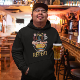 Eat Sleep Retro Games Repeat - Vintage Gamer Hoodi Hoodie