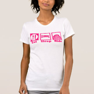 Eat, Sleep, & Ride (Roller Coasters) - Pink Tank