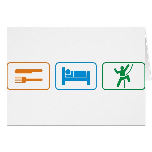 eat sleep -rock climb (Front Horizontal)