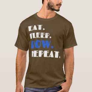 Eat Sleep Row Repeat Rowers Saying Rowing Lovers T-Shirt