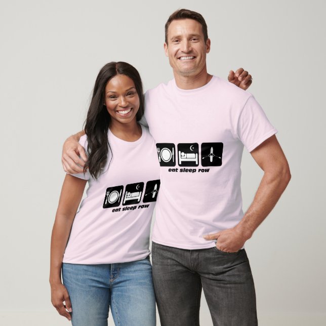 eat sleep row T-Shirt (Unisex)