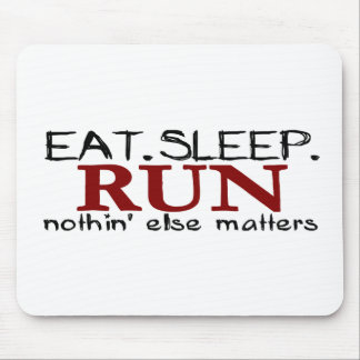 Eat Sleep Run Mouse Mat