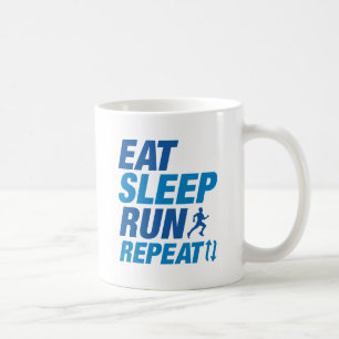 Eat Sleep Run Repeat Coffee Mug
