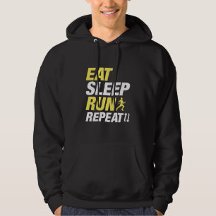 Eat Sleep Run Repeat Hoodie
