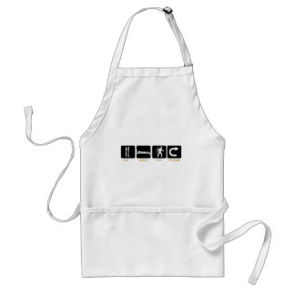 Eat Sleep Run Repeat Standard Apron